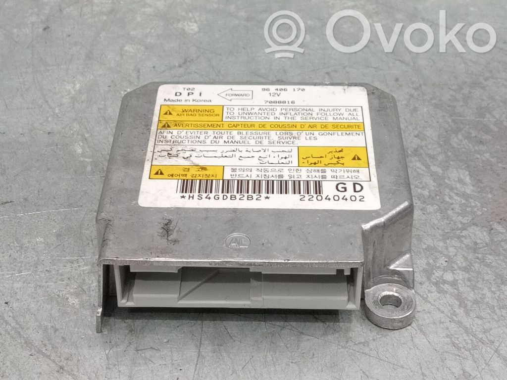 Airbag control unit/module   96406170,708881622040402