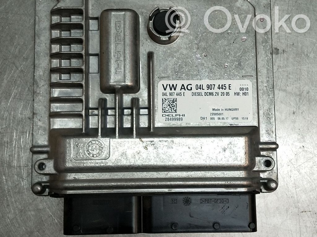 Unidad de control/módulo del motor   04L907445E,28499989