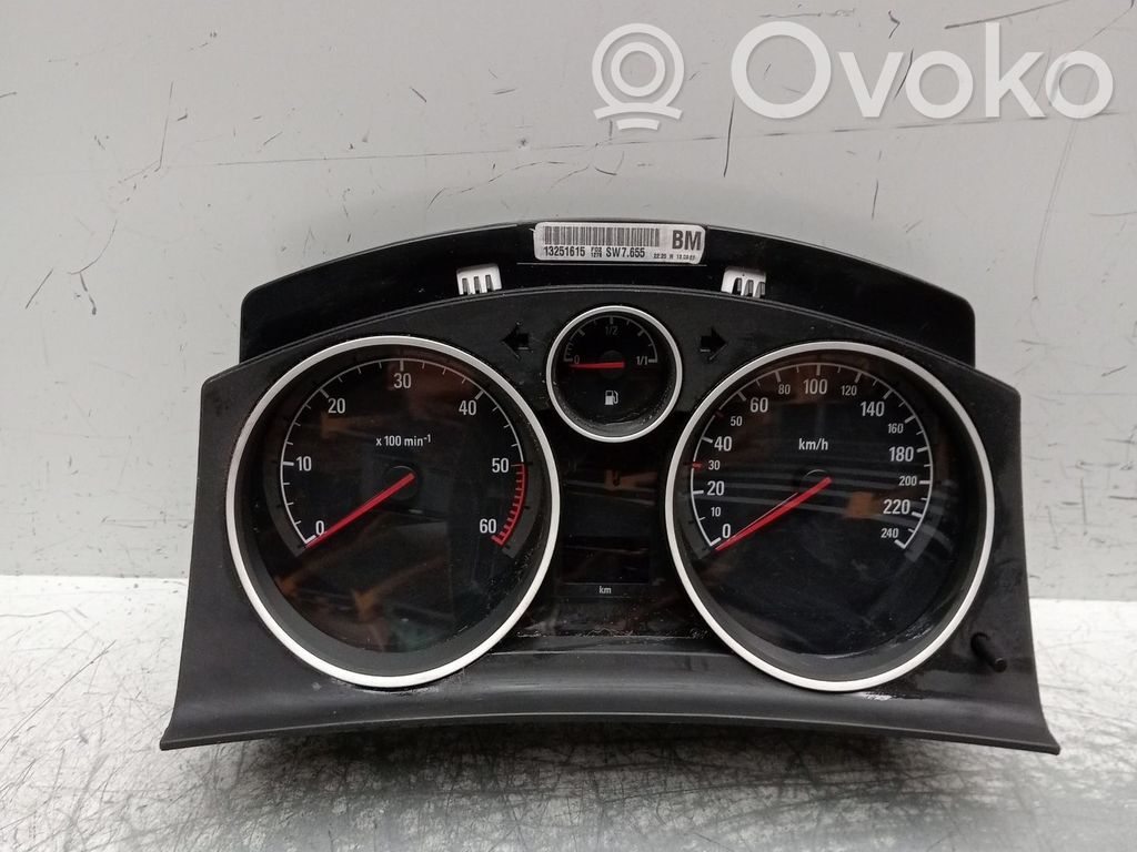 Opel Astra G Vitezometru (grup de instrumente) 