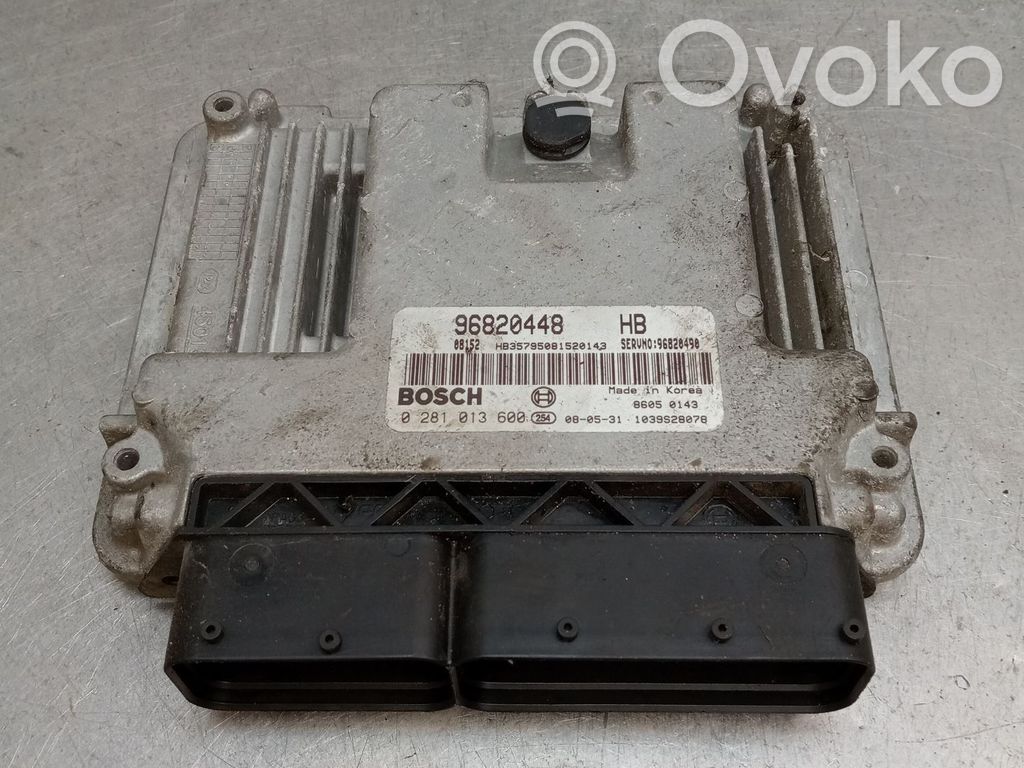 Chevrolet Lacetti Engine control unit/module 