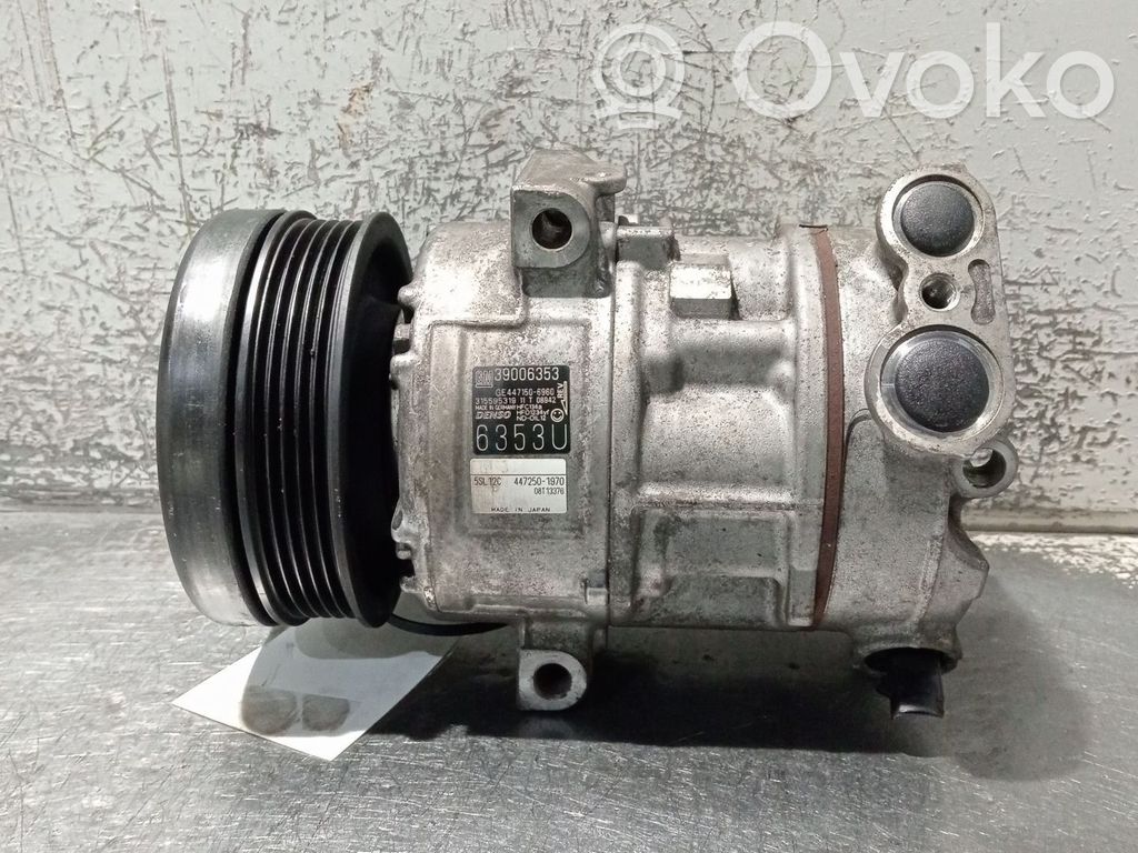Opel Corsa E Air conditioning (A/C) compressor (pump) 