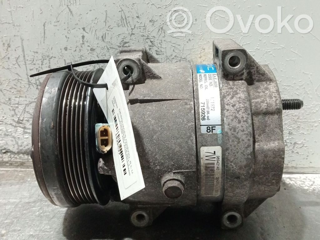 Chevrolet Epica Compressore aria condizionata (A/C) (pompa) 