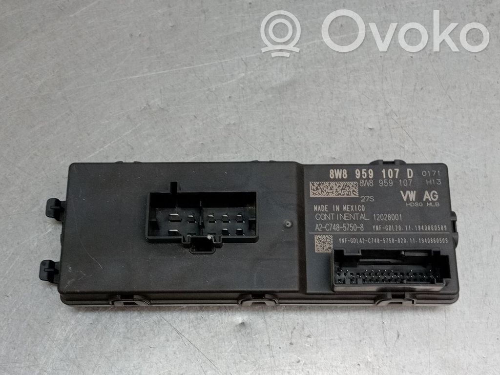 Autres unités de commande / modules   8W8959107D,A2C774857508