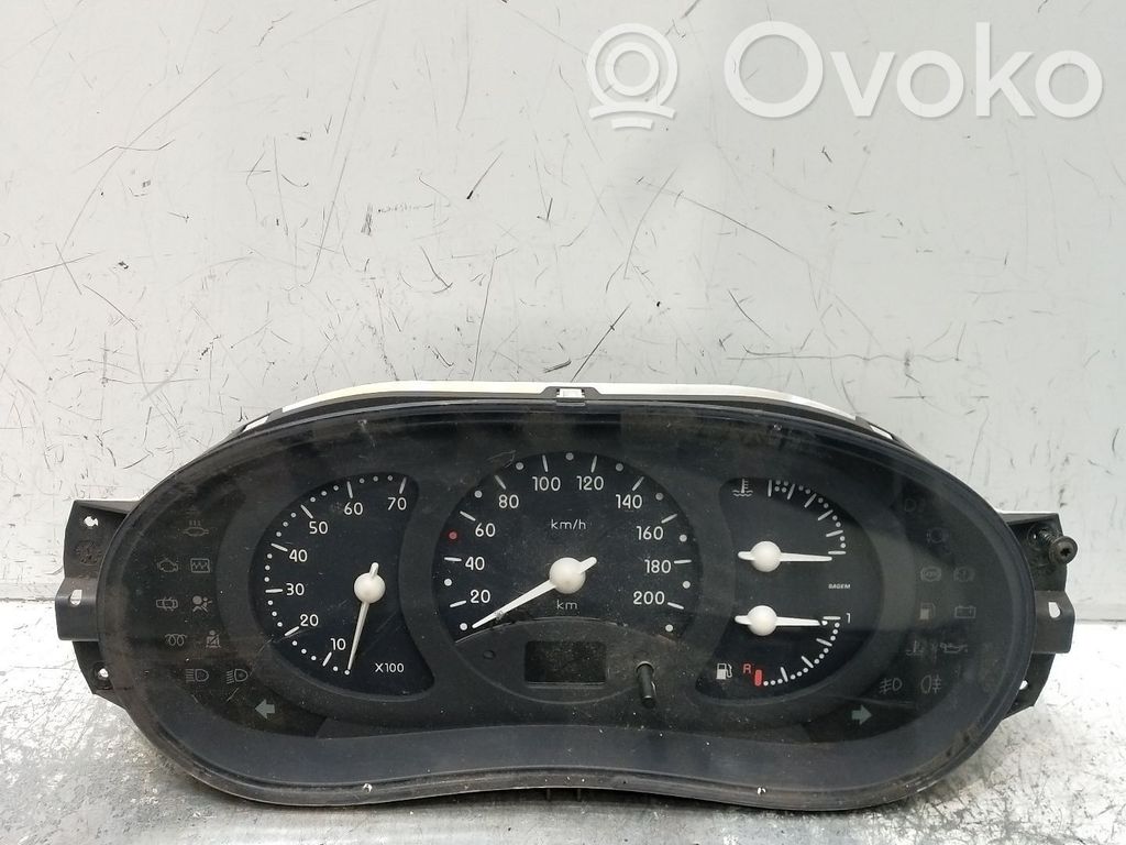Renault Clio I Nopeusmittari (mittaristo) 