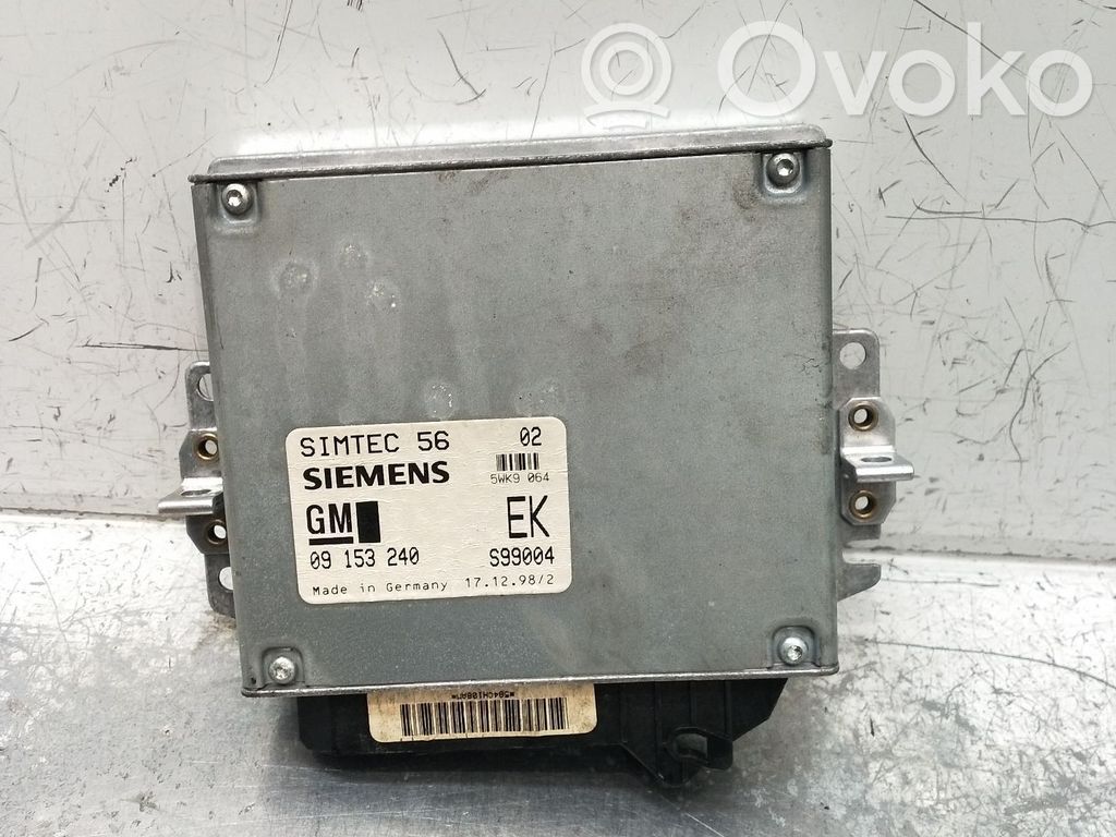 Engine control unit/module   09153240,S990045WK9064