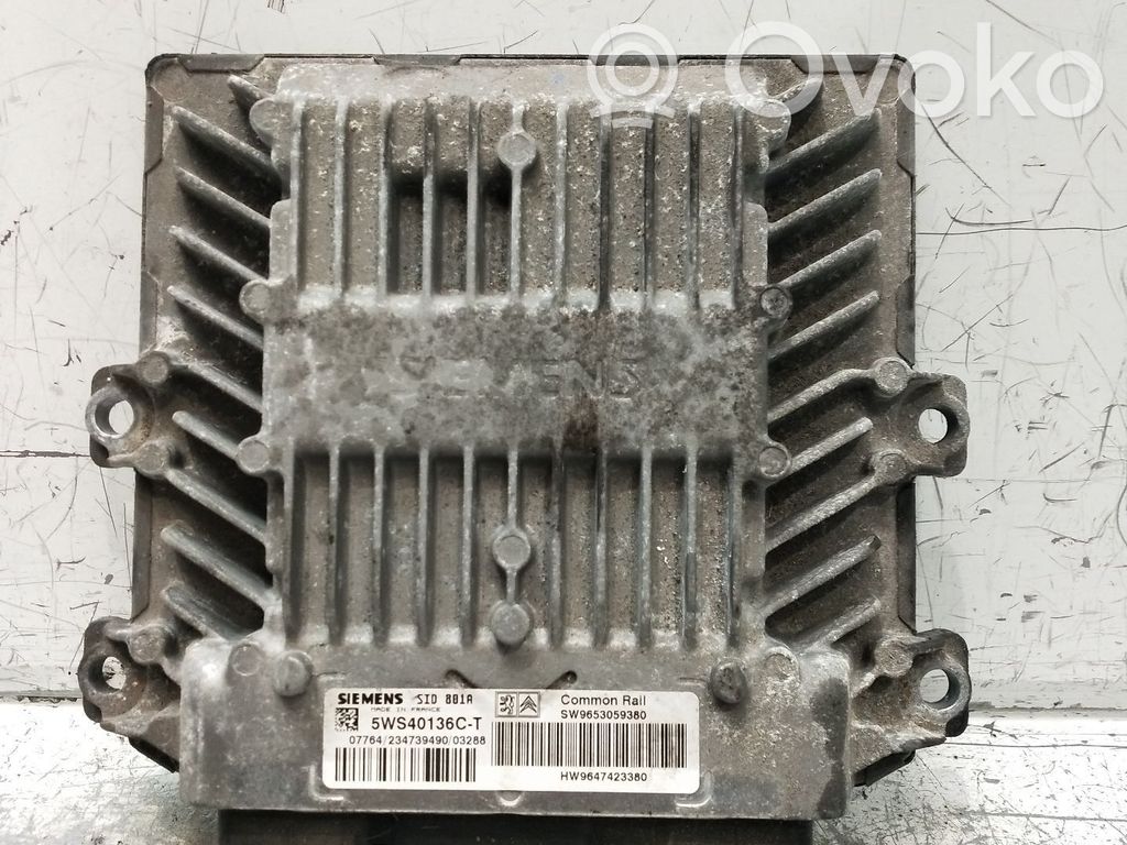 Peugeot Partner Engine control unit/module 