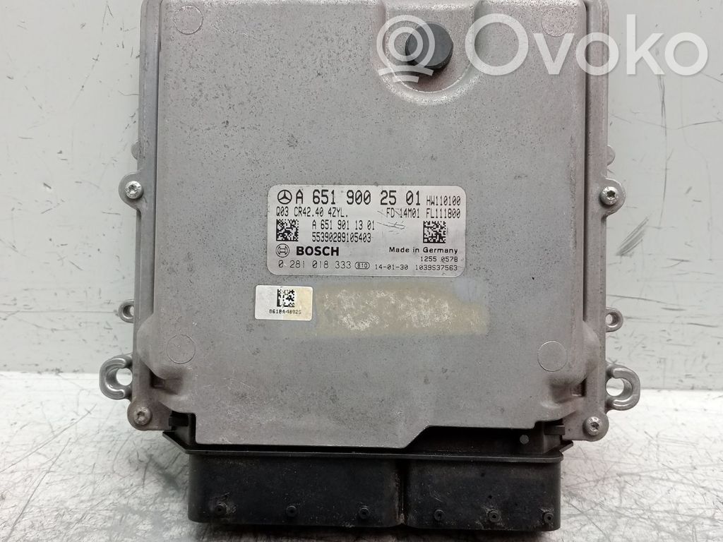 Mercedes-Benz GLK (X204) Sterownik / Moduł ECU 