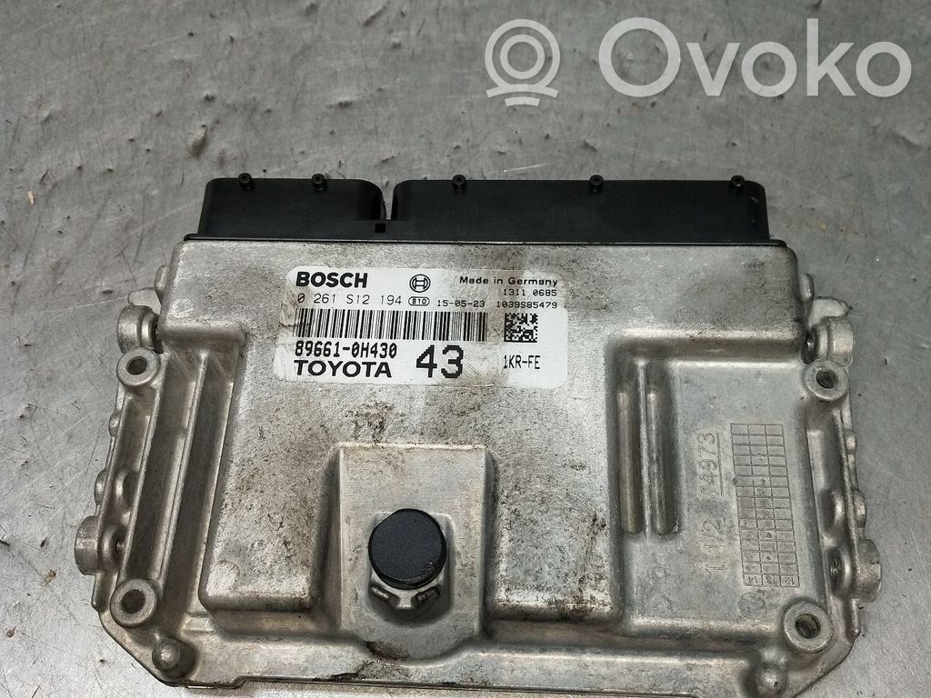Toyota Aygo AB40 Engine control unit/module 