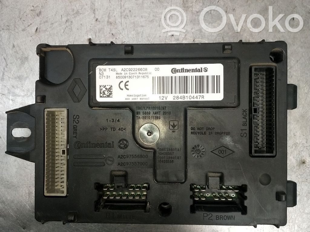 Other control units/modules   A2C92226608,284B10447R