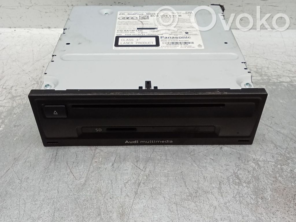 Audi A3 S3 8P HiFi Audio sound control unit 