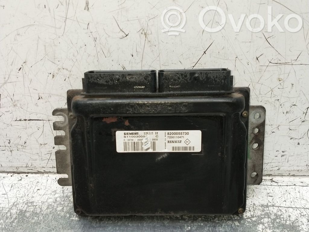 Engine control unit/module   8200055730,1999SIRIUS32