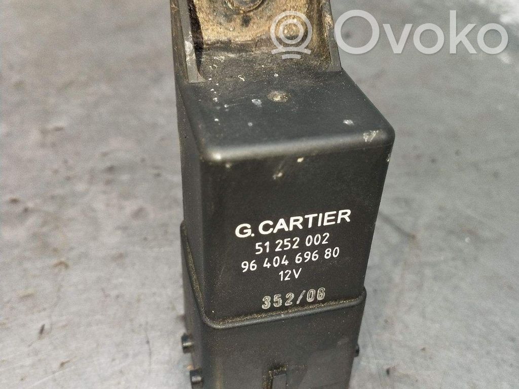 Relè preriscaldamento candelette   9640469680,51252002