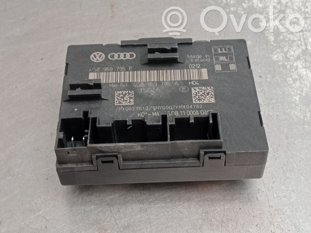 Audi A7 S7 4G Sonstige Steuergeräte / Module 