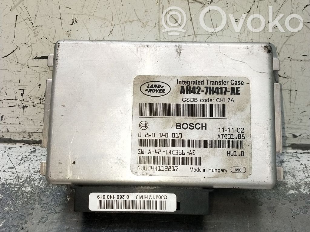 Land Rover Range Rover Sport L320 Centralina/modulo scatola del cambio 
