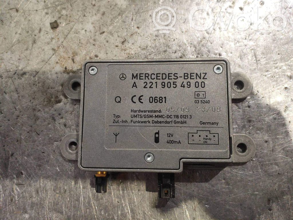 Mercedes-Benz S AMG W220 Otras unidades de control/módulos 