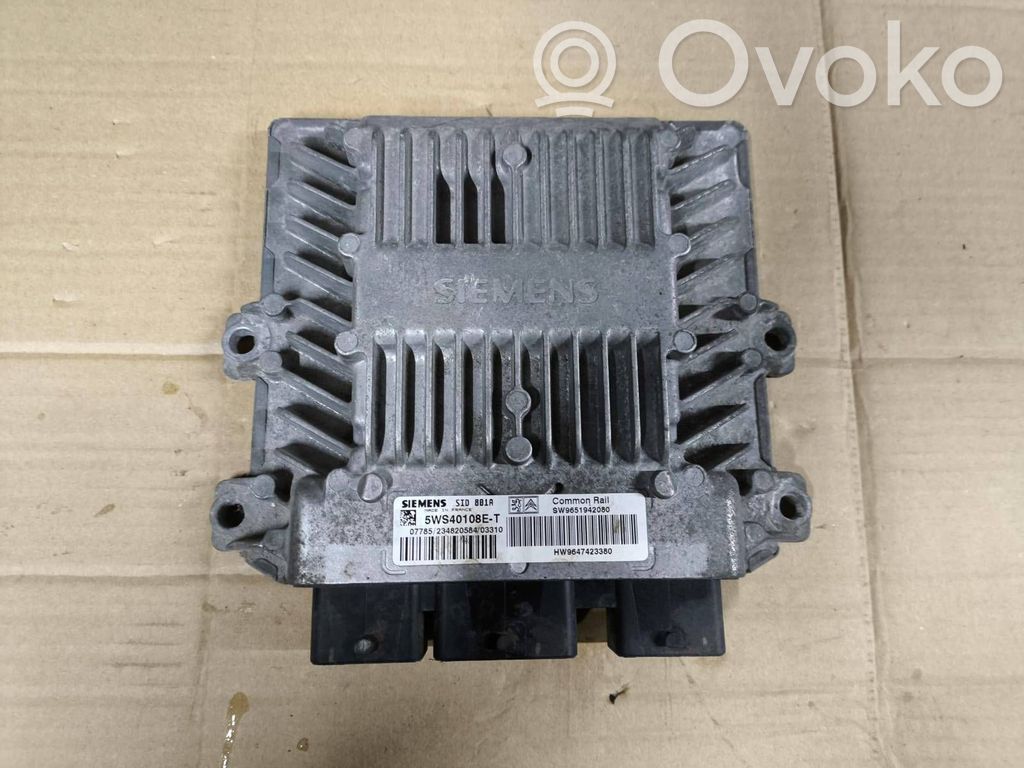 Fiat Scudo Engine control unit/module 