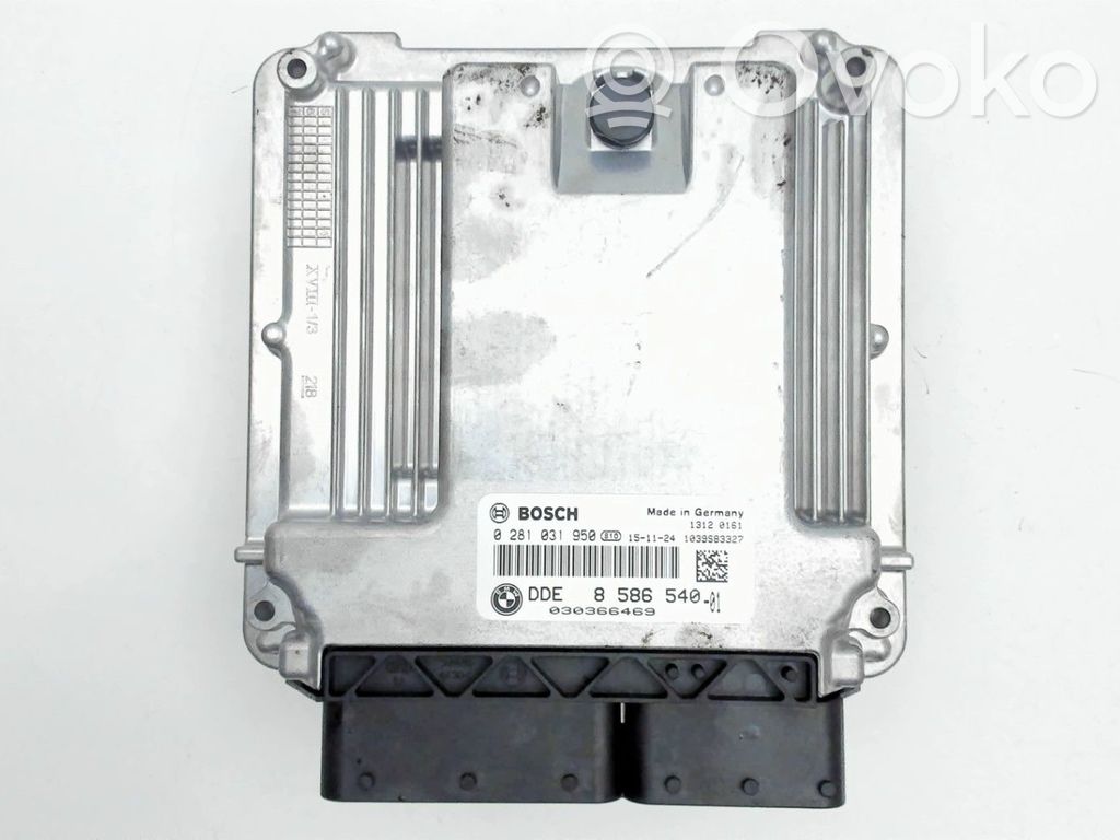 BMW 4 F36 Gran coupe Engine control unit/module 
