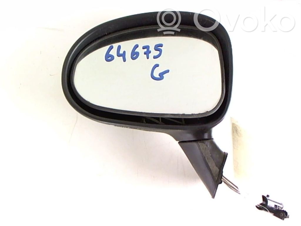 Manual wing mirror