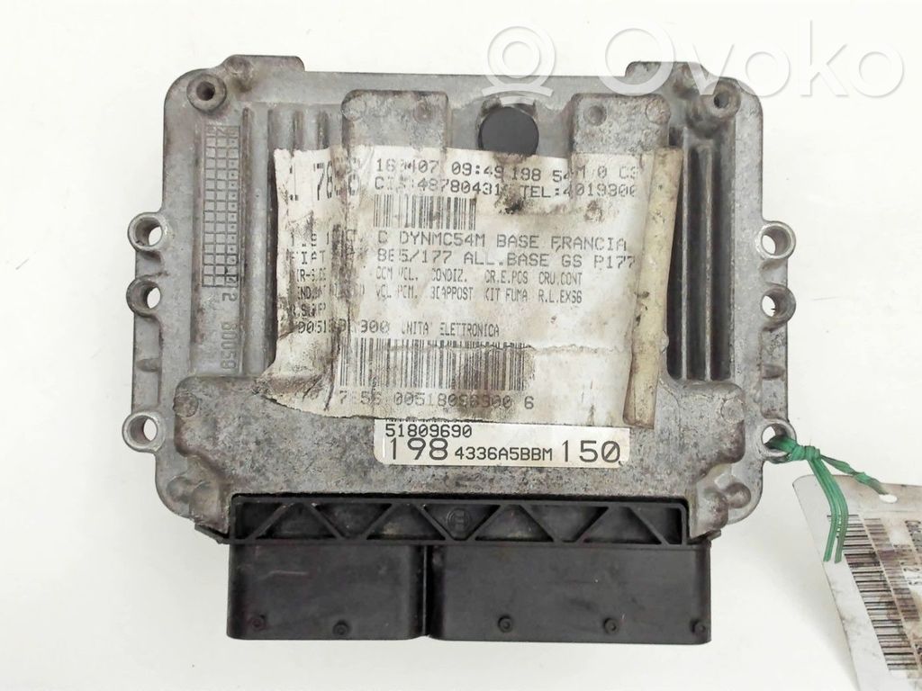Fiat Bravo Engine control unit/module 