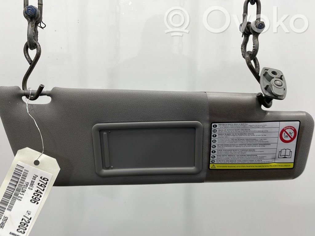 Lancia Ypsilon Sun visor 