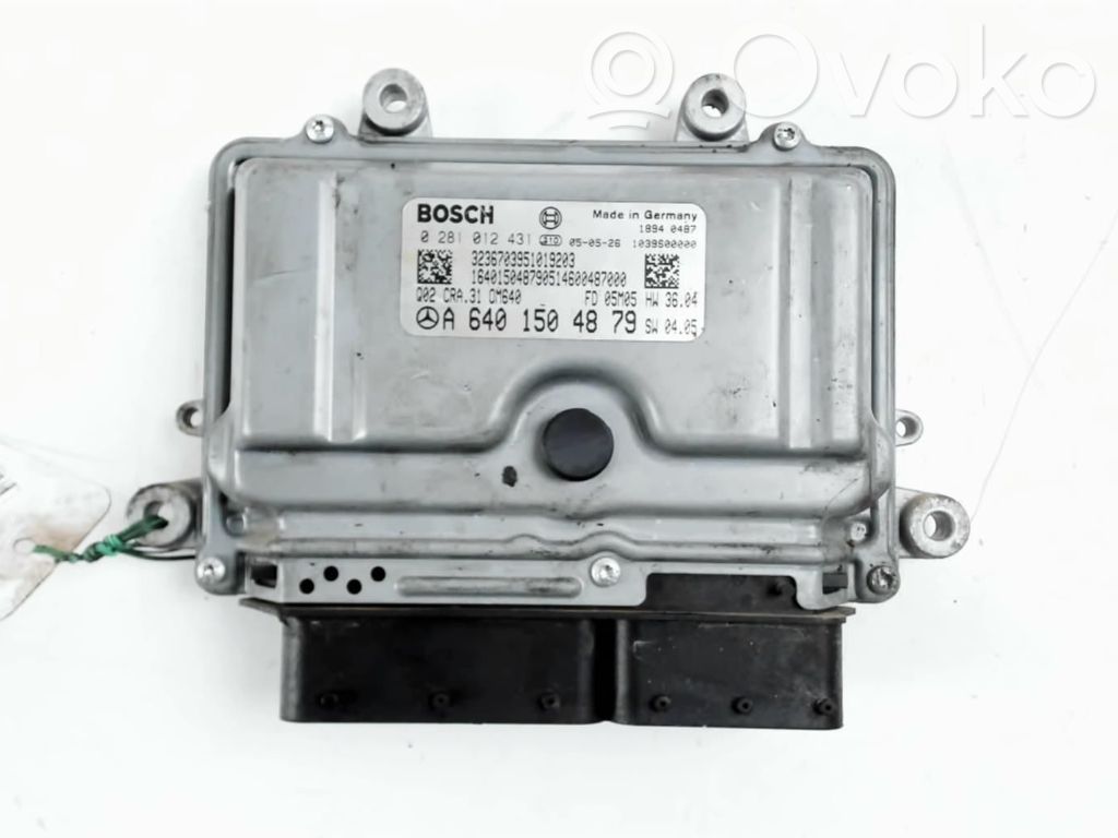 Mercedes-Benz A W169 Sterownik / Moduł ECU 
