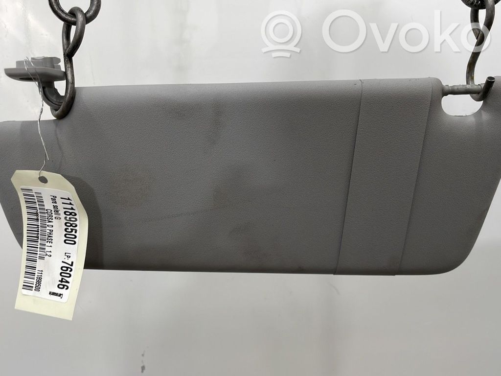 Sun visor   13163836
