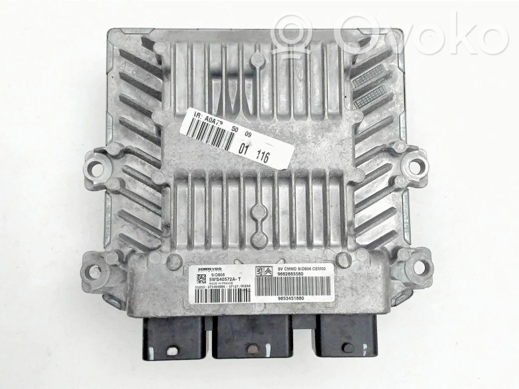 Peugeot 1007 Engine control unit/module 
