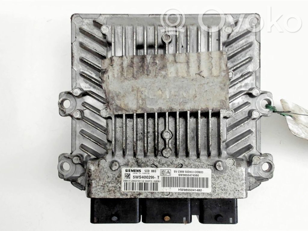 Peugeot 307 Engine control unit/module 