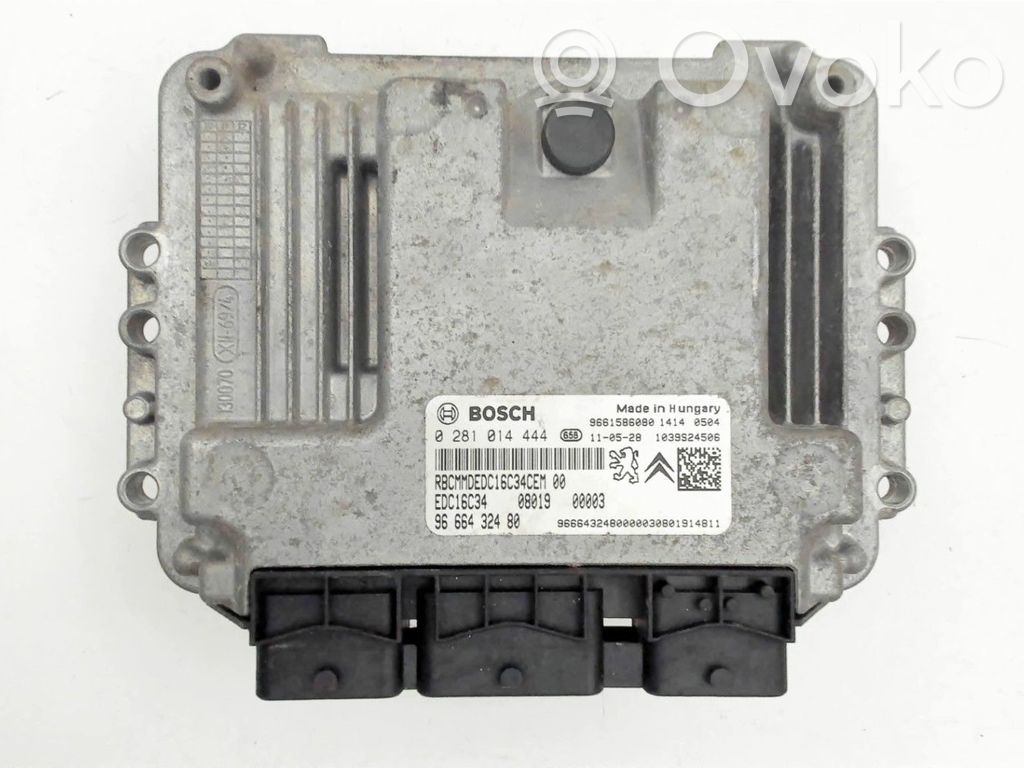 Peugeot Bipper Engine control unit/module 