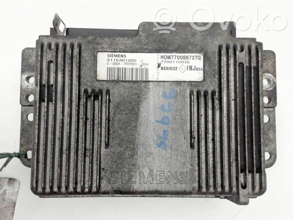 Engine control unit/module   8200020955,7700110936
