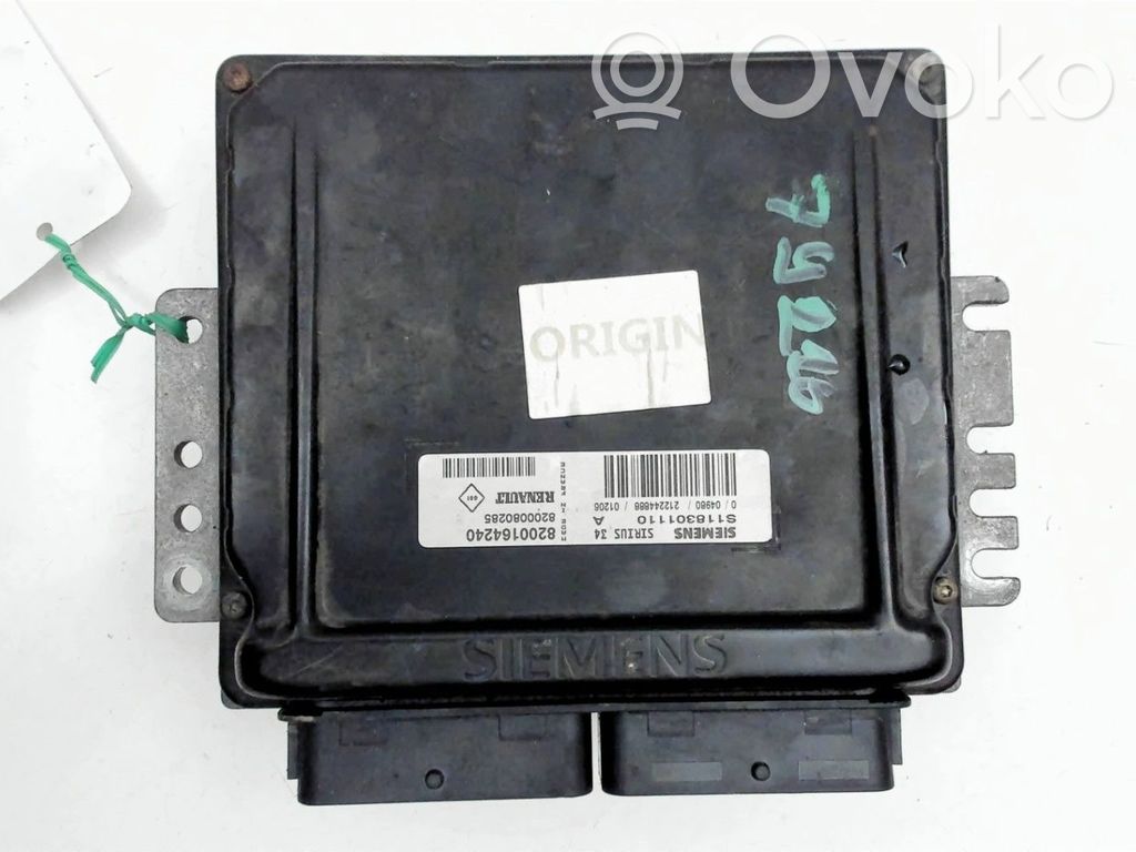 Renault Clio II Engine control unit/module 