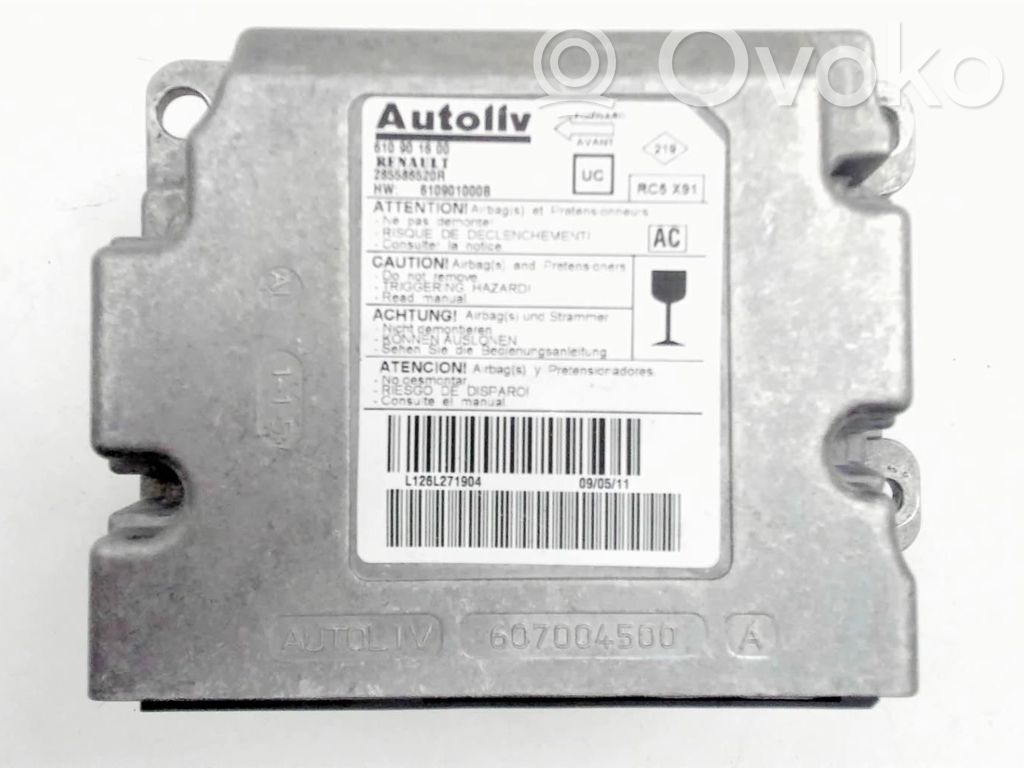 Airbag control unit/module   285586520R