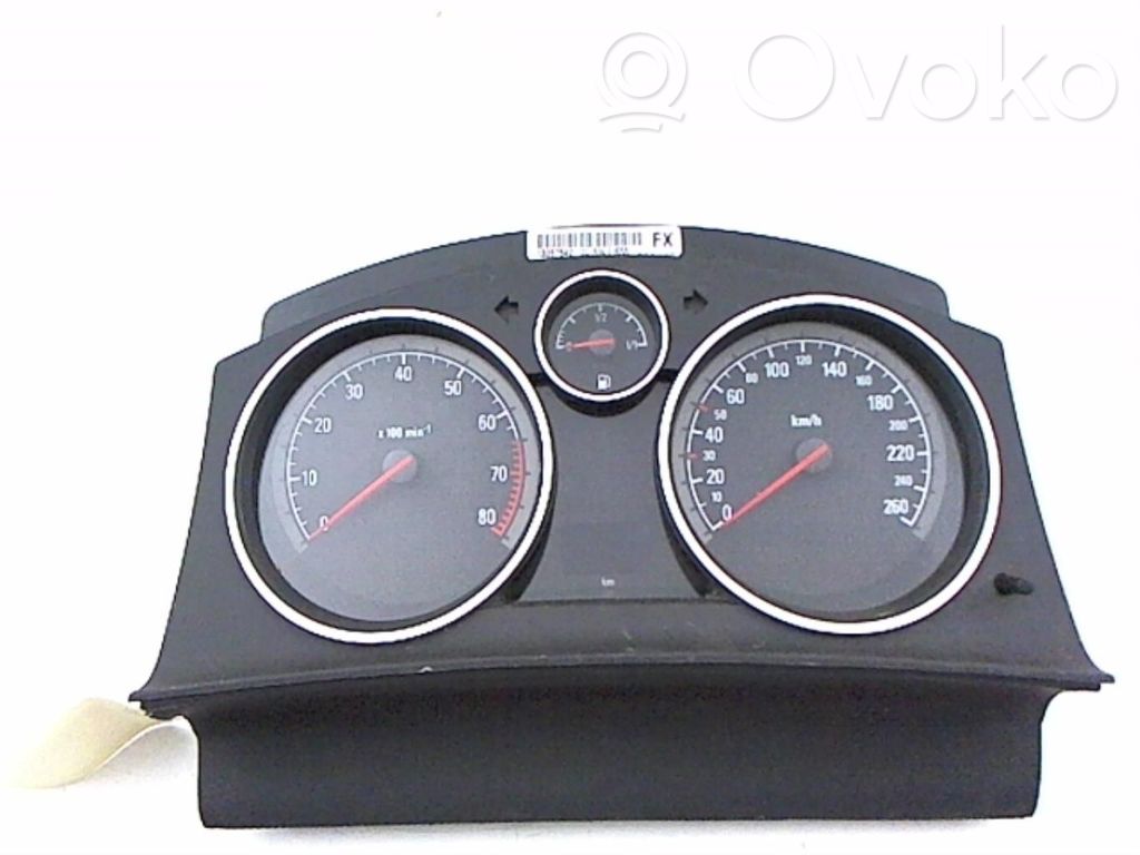 Opel Astra H Vitezometru (grup de instrumente) 