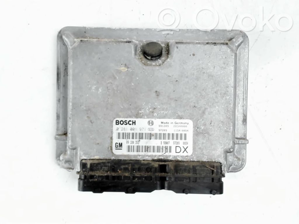 Opel Astra G Engine control unit/module 