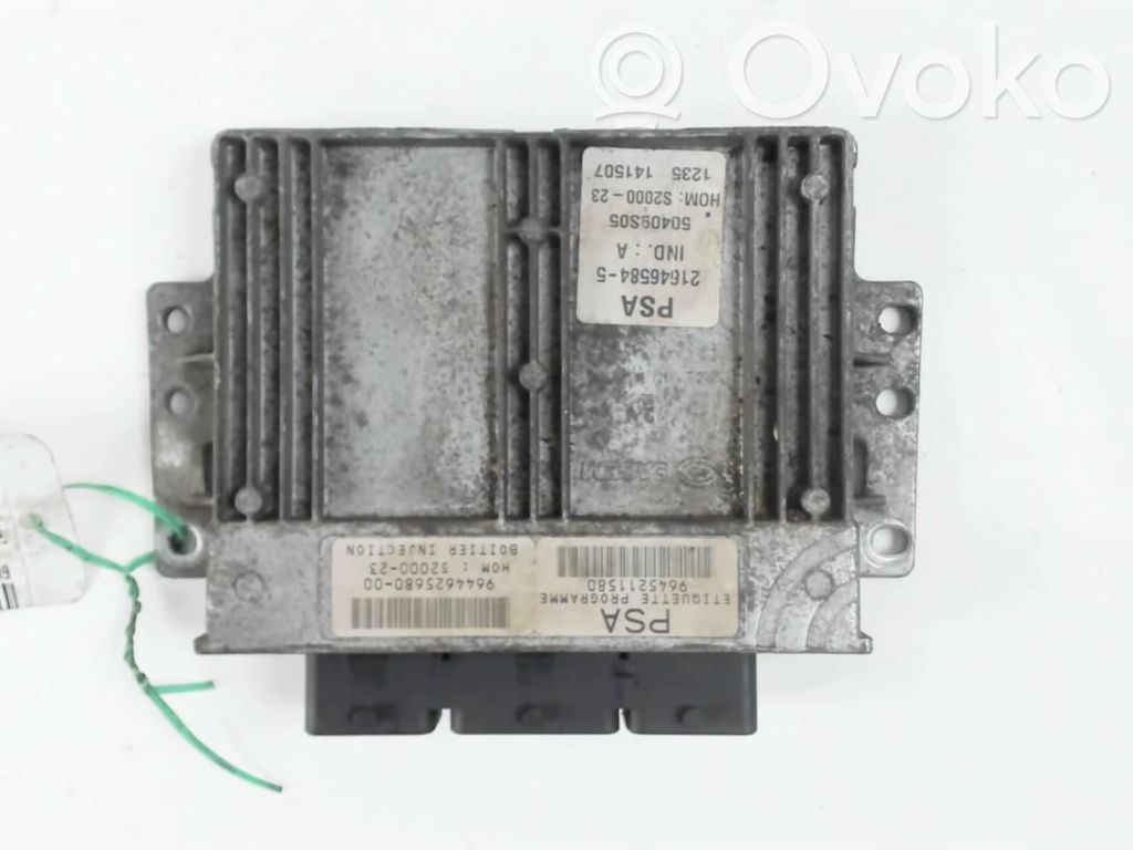 Peugeot 206 Engine control unit/module 