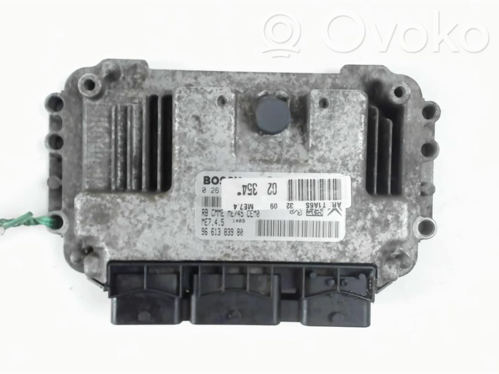 Peugeot 206 Engine control unit/module 