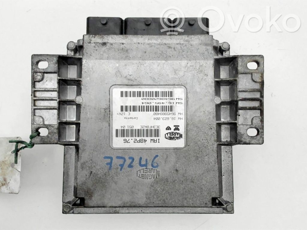 Peugeot 206 Engine control unit/module 