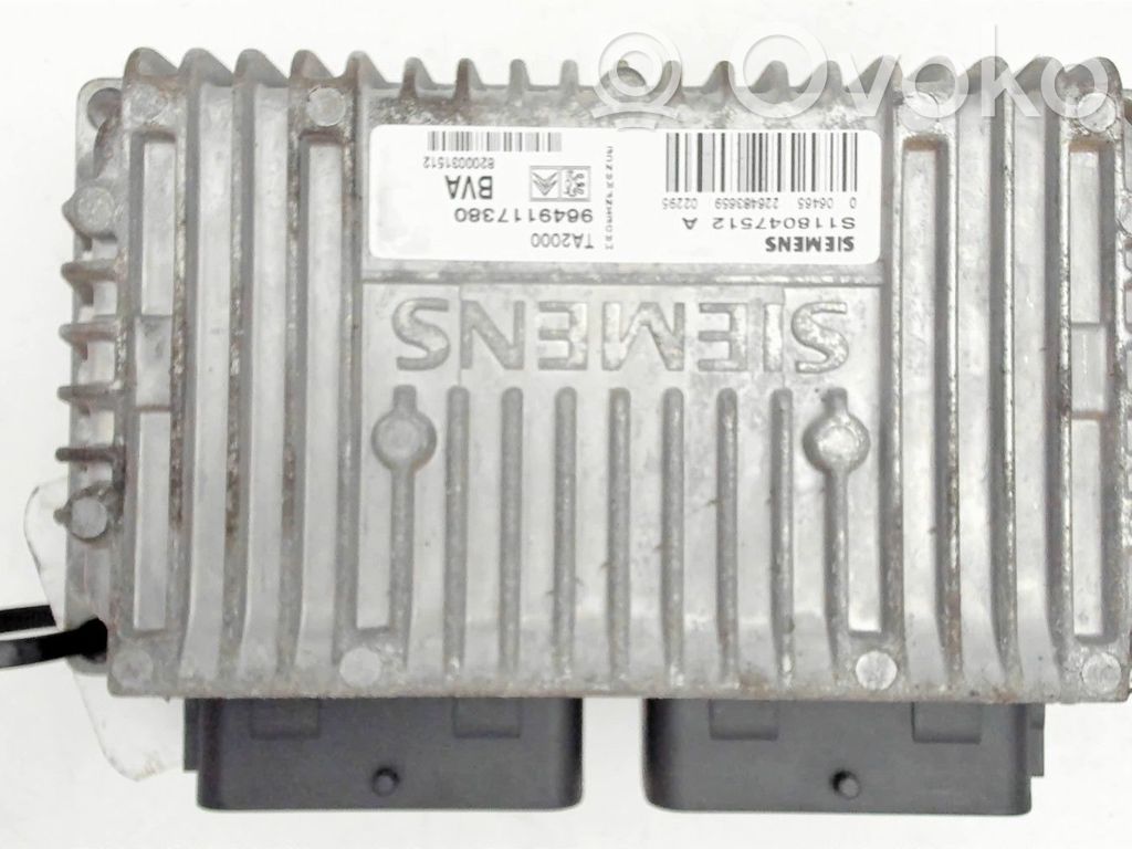 Peugeot 206 CC Engine control unit/module 