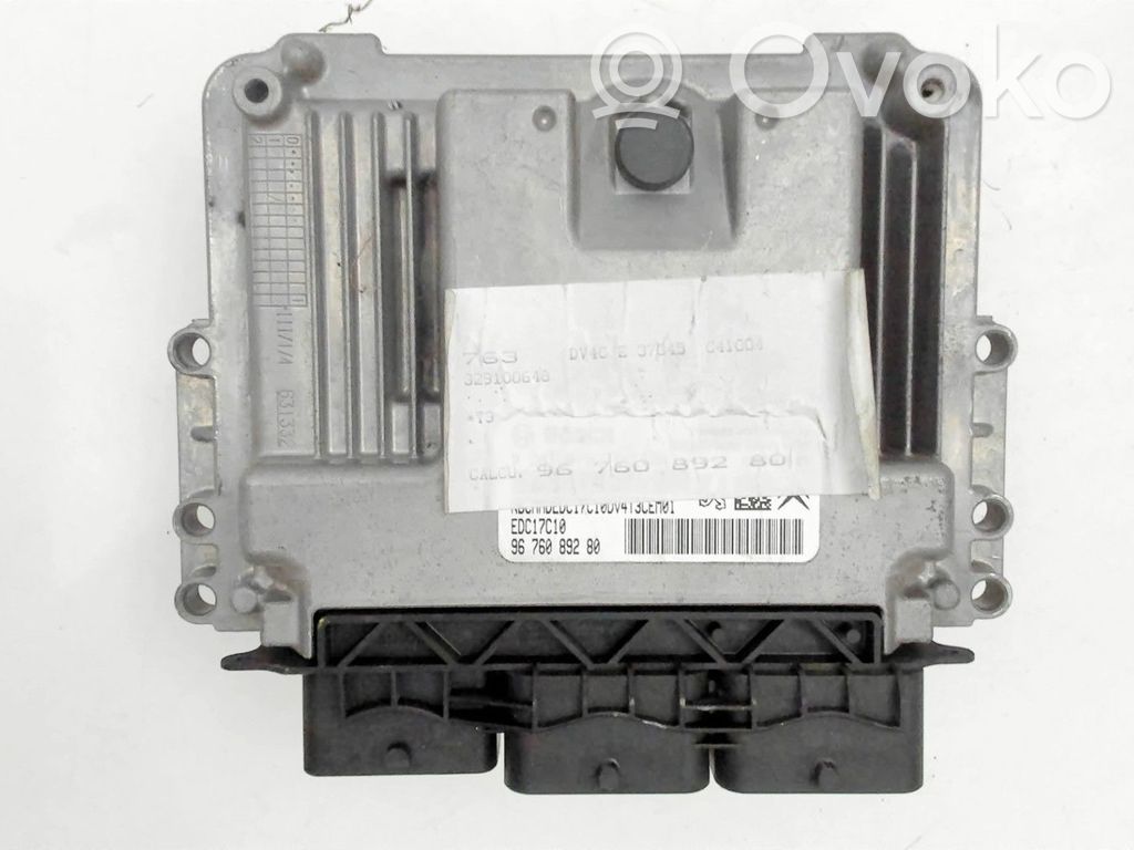 Peugeot 206+ Engine control unit/module 