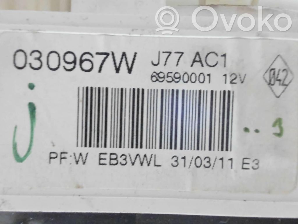 Centralina del climatizzatore   7701070473,030967W