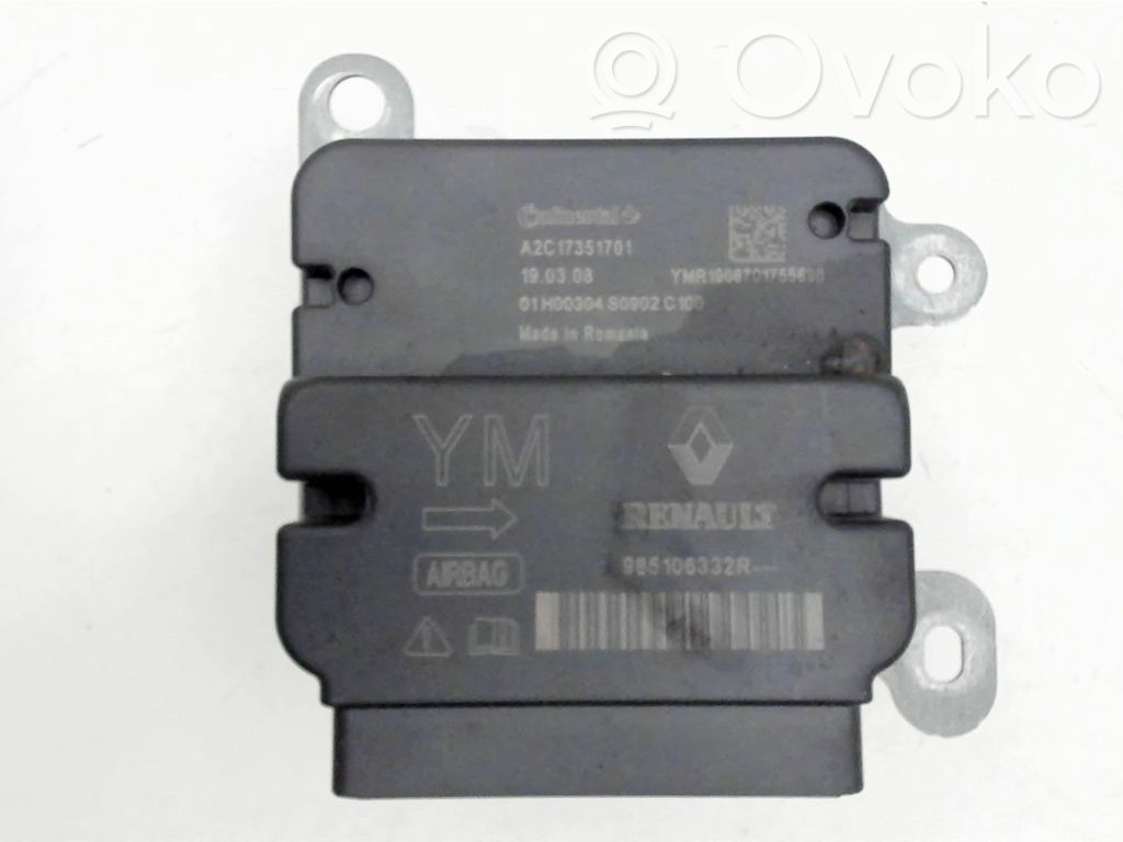 Dacia Sandero Airbag control unit/module 