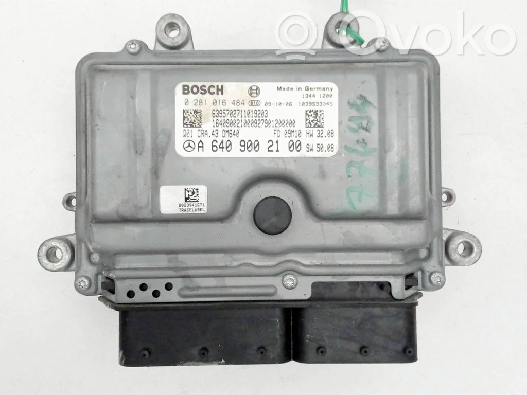 Mercedes-Benz A W169 Sterownik / Moduł ECU 