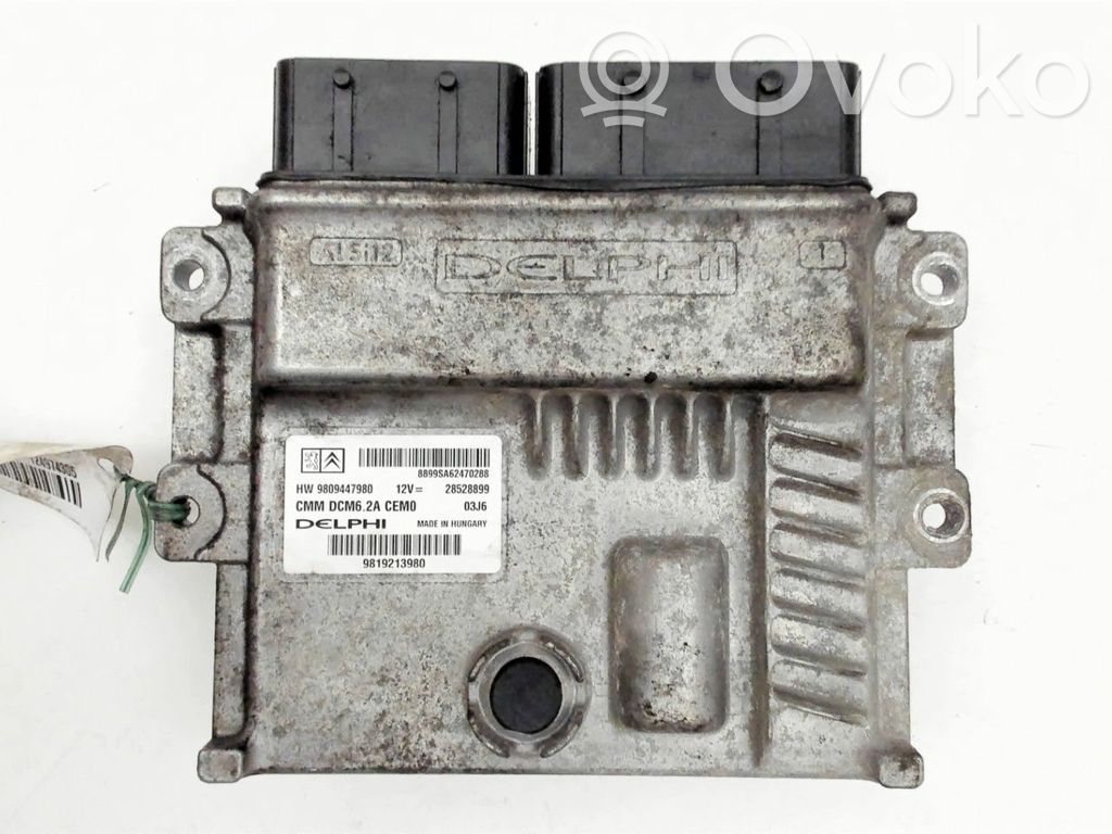 Peugeot Expert Engine control unit/module 