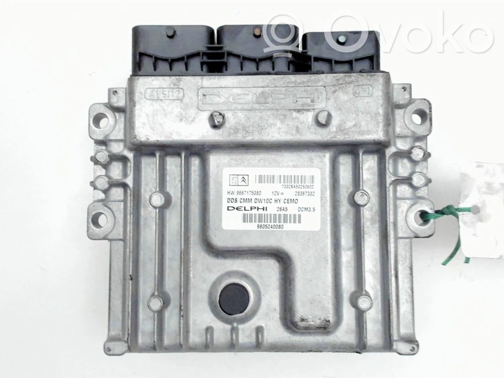 Unidad de control/módulo del motor   9805240080