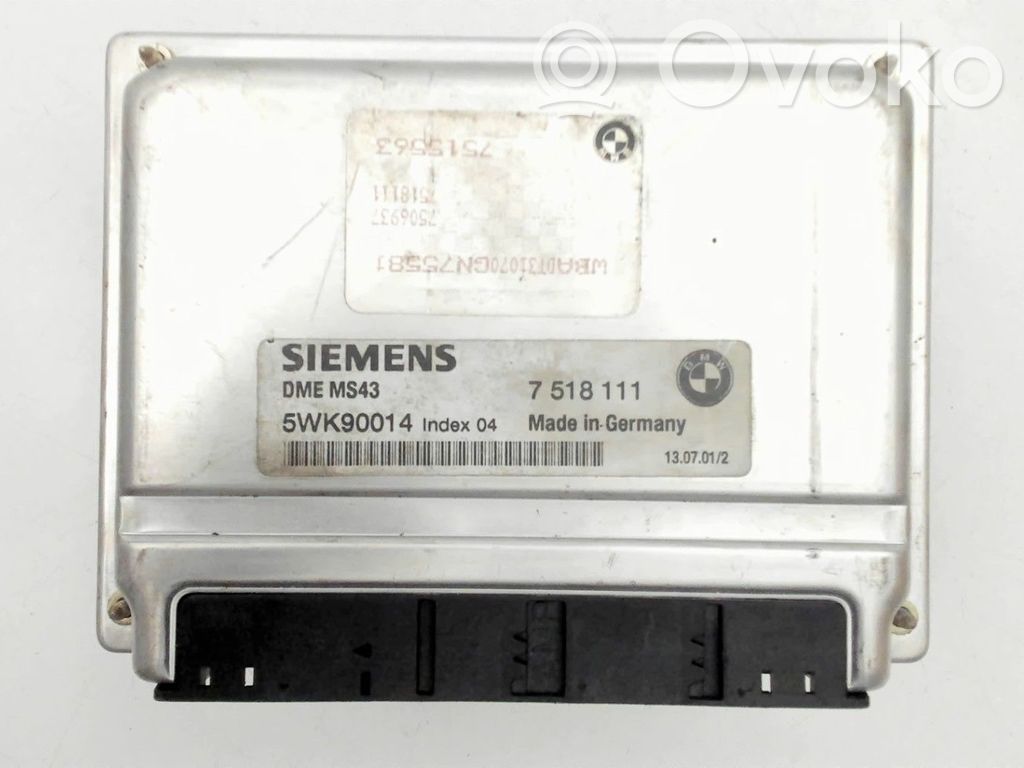 Engine control unit/module   7518111
