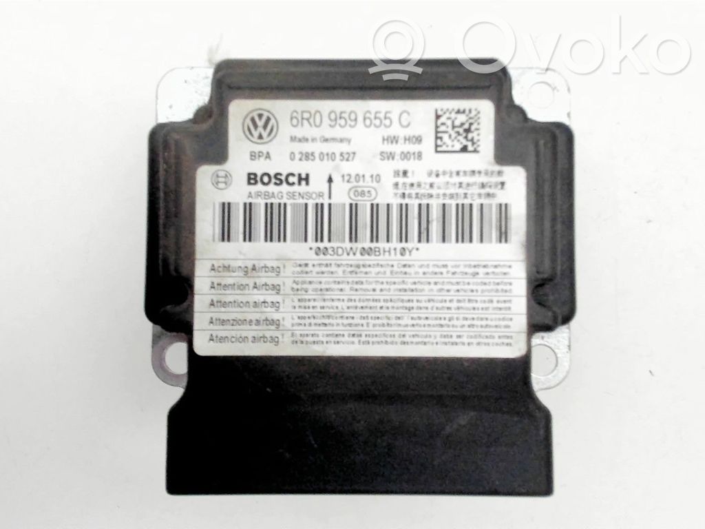Volkswagen Polo V 6R Unitate/modul de comandă airbaguri