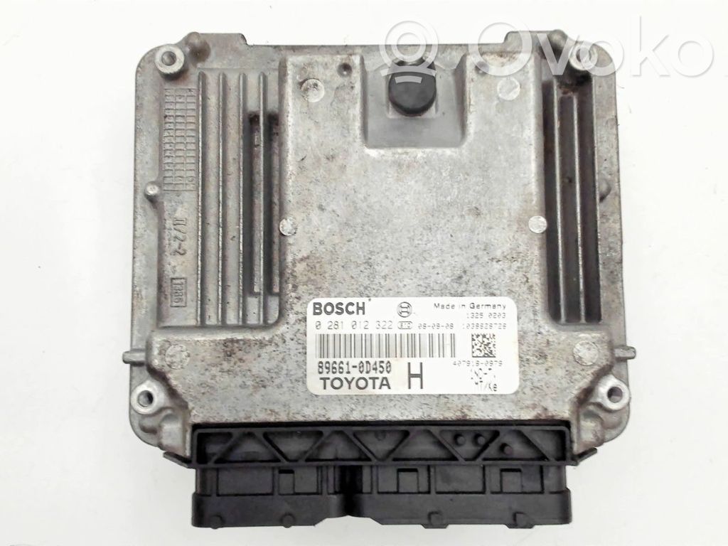 Toyota Yaris Centralina/modulo del motore