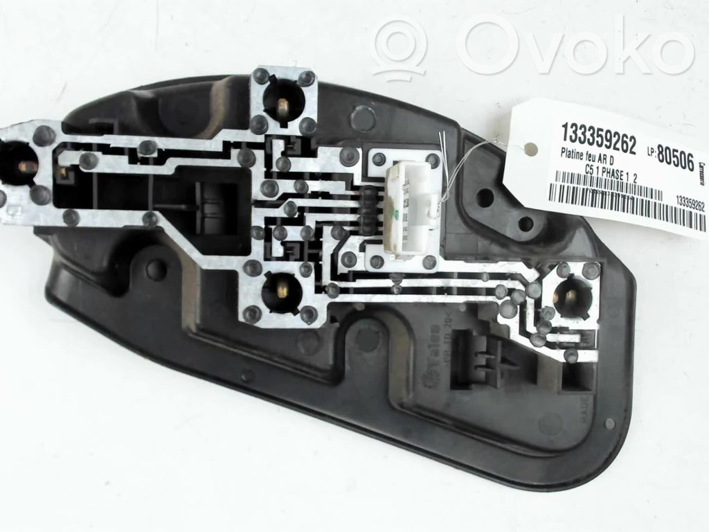 Citroen C5 Tail light bulb cover holder