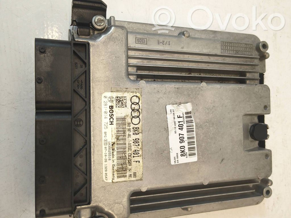 Audi A4 S4 B8 8K Engine control unit/module 
