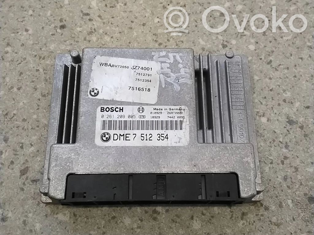 Moottorin ohjainlaite/moduuli   7512354,7516518,0261209005